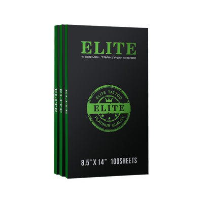 Elite Stencil thermal paper 8.5x14 100 sheets image 0