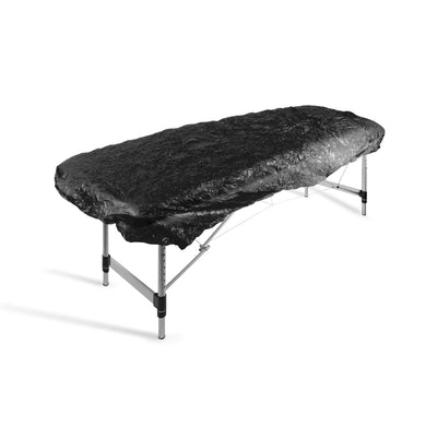 Box of 10 Black Line Elasticated Bed Covers 210x90x20cm