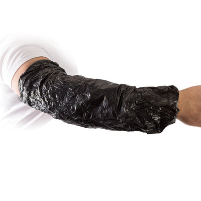 Box of 100 Black Line Disposable Arm Sleeves